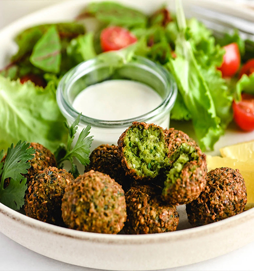 Falafel with Tahini | Chef Near You, chefmuloo.com